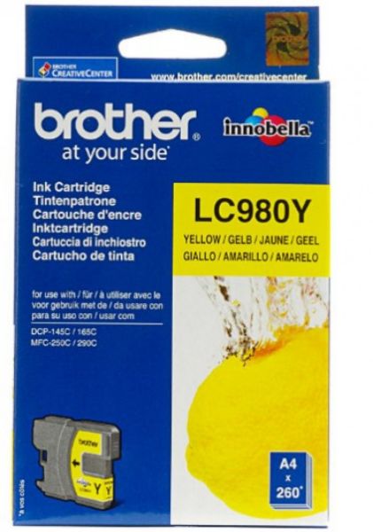 Brother LC980Y tintapatron (Eredeti)