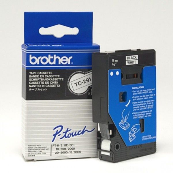 Brother TC291 szalag (Eredeti) Ptouch