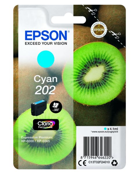 Epson T02F2 Patron Cyan 4,1ml (Eredeti)