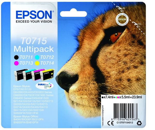 Epson T0715 Patron Multipack (Eredeti)