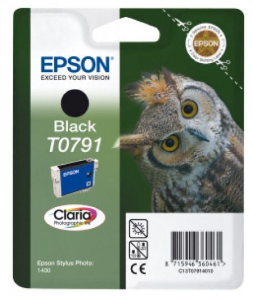 Epson T0791 Patron Black 11ml (Eredeti)