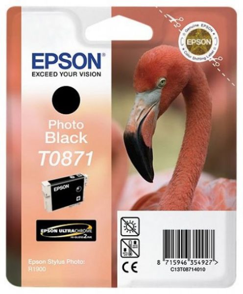 Epson T0871 Patron Photo Black 11,4ml (Eredeti)