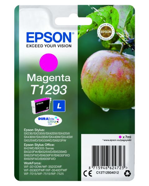 Epson T1293 Patron Magenta 7ml (Eredeti)