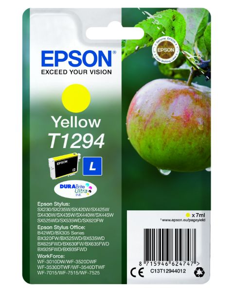 Epson T1294 Patron Yellow 7ml (Eredeti)