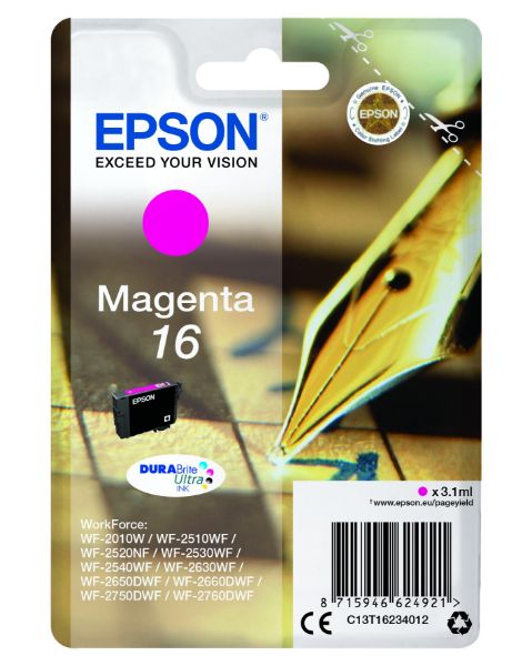 Epson T1623 Patron Magenta 3,1ml 16 (Eredeti)