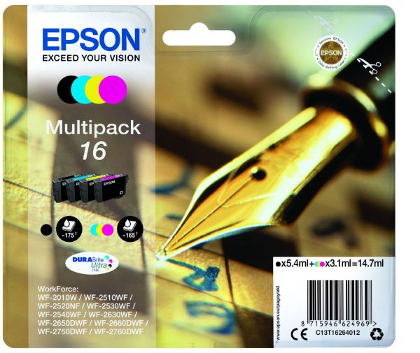 Epson T1626 Patron Multipack 16 (Eredeti)