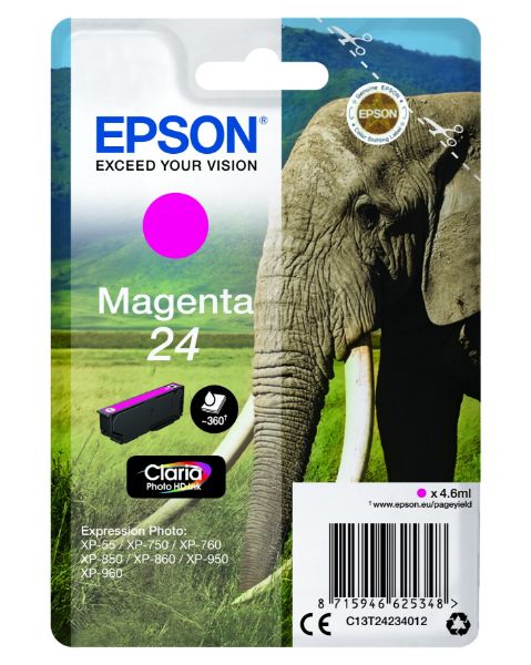 Epson T2423 Patron Magenta 4,6ml 24 (Eredeti)