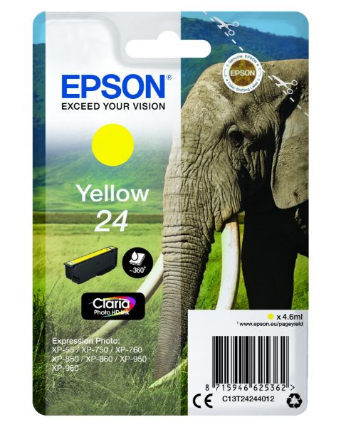 Epson T2424 Patron Yellow 4,6ml 24 (Eredeti)