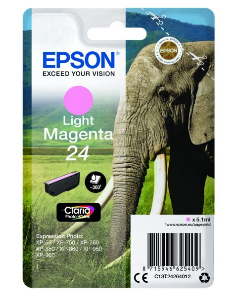 Epson T2426 Patron Light Magenta 5,1ml 24 (Eredeti)