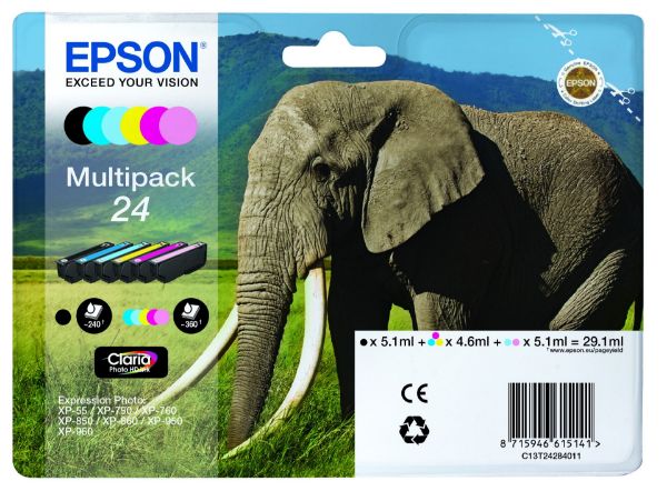 Epson T2428 Patron Multipack 24 (Eredeti)