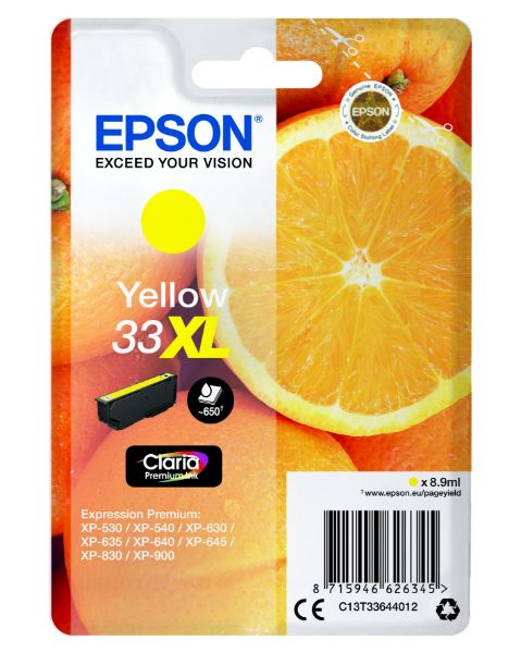 Epson T3364 Patron Yellow 8,9ml (Eredeti)