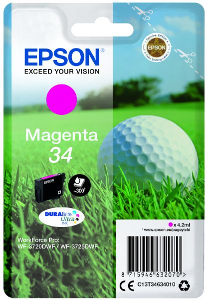 Epson T3463 Patron Magenta 4,2 ml (Eredeti)