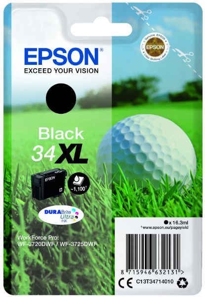 Epson T3471 Patron Black 16,3 ml (Eredeti)