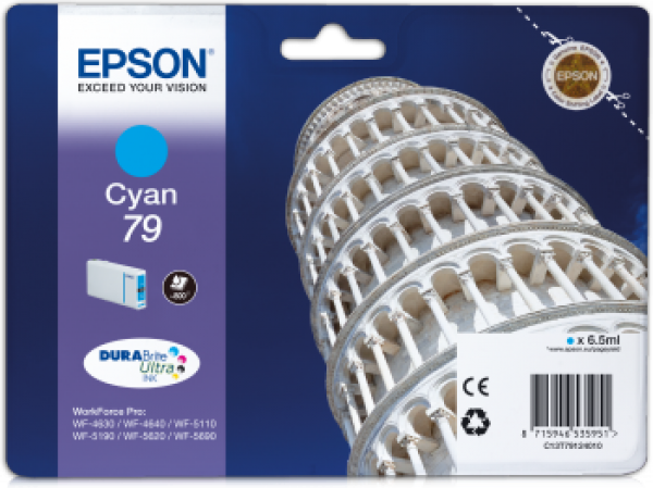 Epson T7912 Patron Cyan 0,8K (Eredeti)
