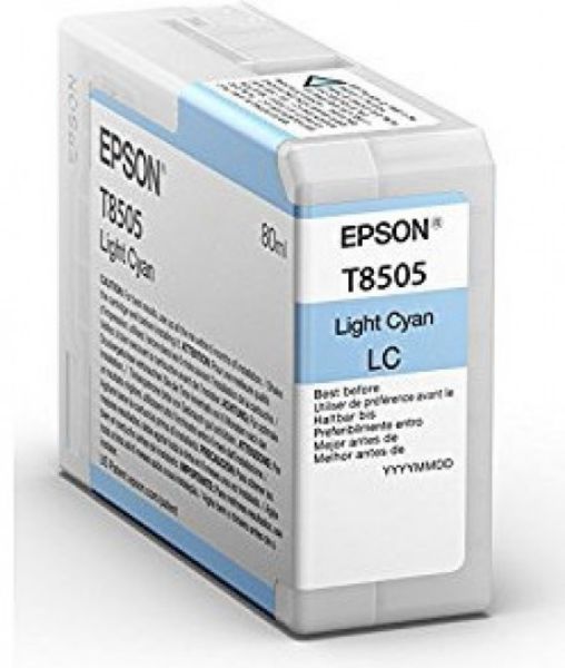Epson T8505 Patron Light Cyan 80 ml /original/