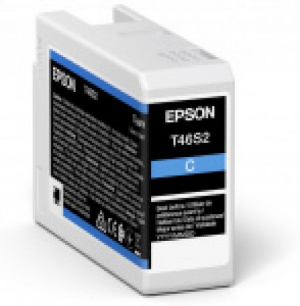 Epson T46S2 Patron Cyan 25ml (Eredeti)