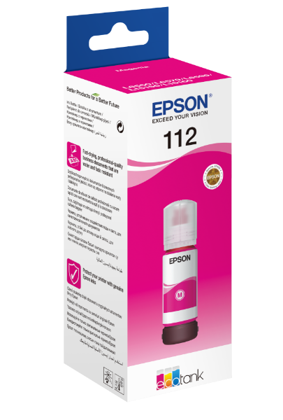 Epson T06C3 Tinta Magenta 70ml No.112 (Eredeti)