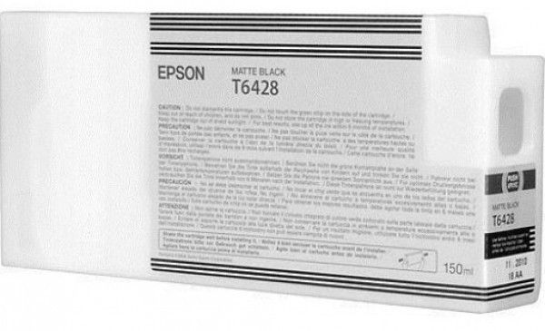 Epson T6428 Patron Matt Black 150ml (Eredeti)