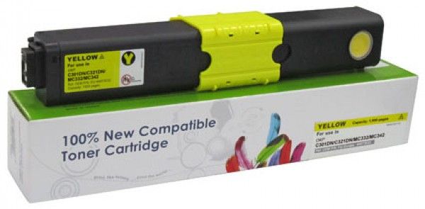 OKI C301,321,531 Cartridge Yellow 1,5K  CartridgeWeb (For use)