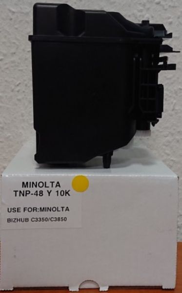 MINOLTA C3350/3850 toner Yellow TNP48Y ECOPIXEL (For Use)