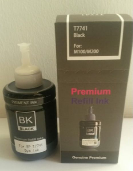 EPSON T7741A Tinta Black  (For use)