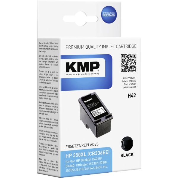 HP CB336  BK No.350XL KMP (For Use)