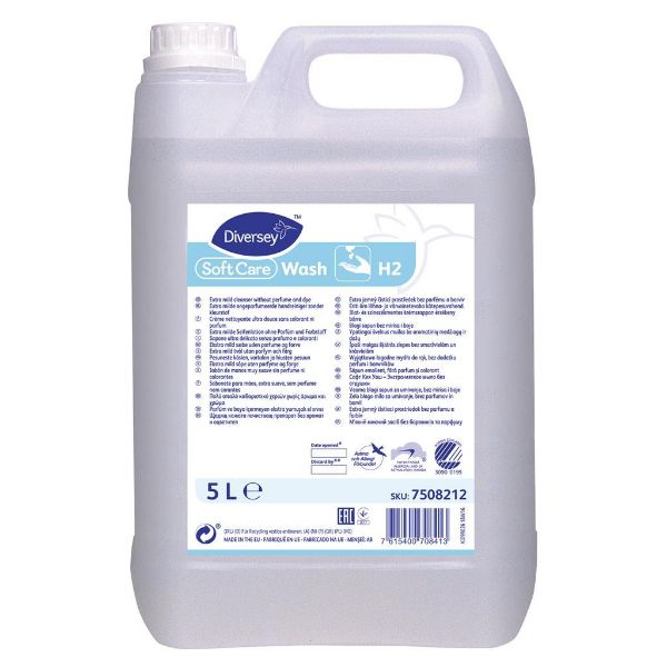 Soft Care Wash H2 kéztisztító szappan 5L
