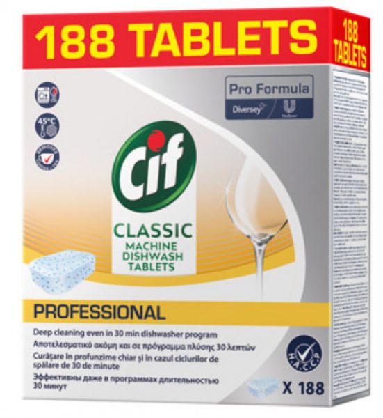 CIF Classic gépi mosogató tabletta 188db-os