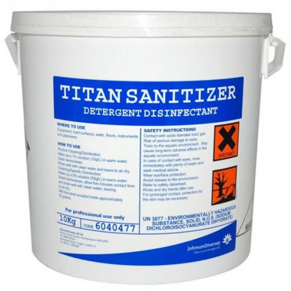Titan Sanitzer mosogatópor 10kg (vödör)