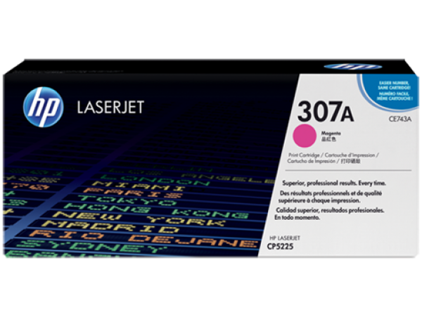 HP CE743A Toner Magenta 7,3k No.307A (Eredeti)