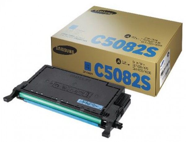 Samsung CLP 620/670A Cyan Toner 2k  CLT-C5082S/ELS (SU056A) (Eredeti)