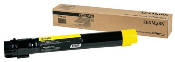 Lexmark XS95x Toner Yellow 22k BSD (Eredeti) 22Z0011