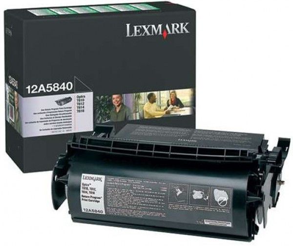 Lexmark T61x Return Toner 10K (Eredeti) 12A5840