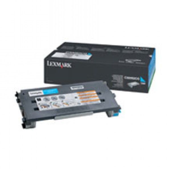 Lexmark C500 High Toner Cyan 3K (Eredeti) C500H2CG