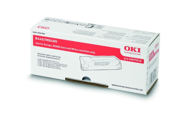 OKI B440/MB480 Toner 12K (Eredeti)