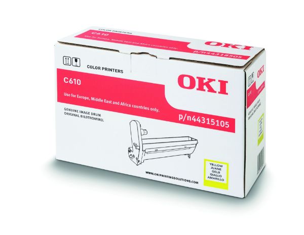 OKI C610 Drum Yellow (Eredeti)