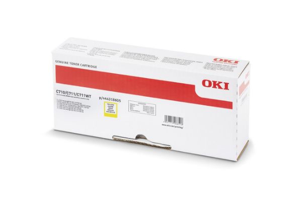 OKI C711,710 Toner Yellow 11,5k (Eredeti)