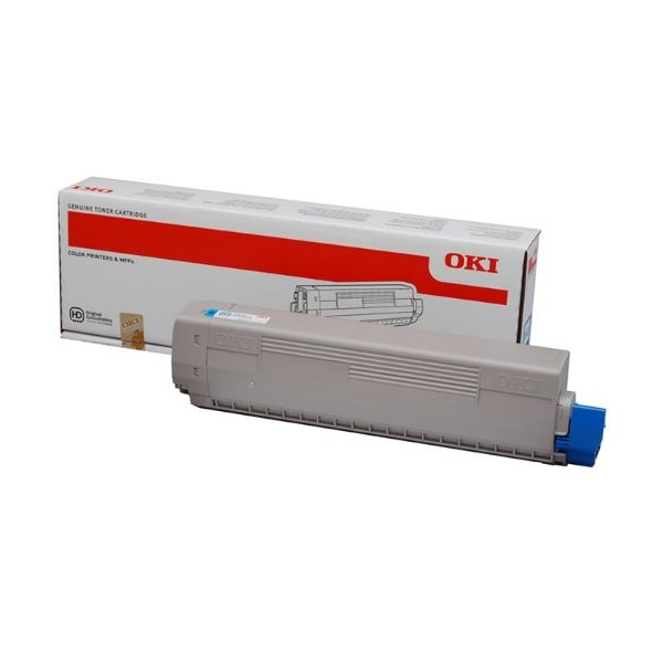 Oki C822 Toner Cyan 7,3K  * (Eredeti)