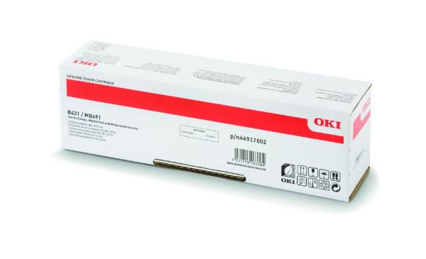 Oki B431/MB491 Toner 12K (Eredeti)