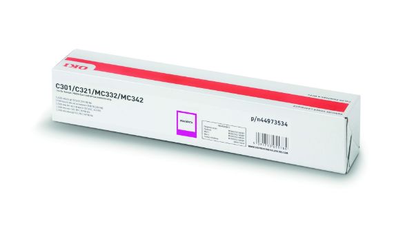 Oki C301/C321 Toner Magenta 1,5K (Eredeti)