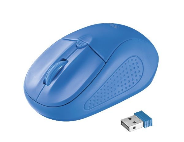 Trust Primo Wireless egér    kék