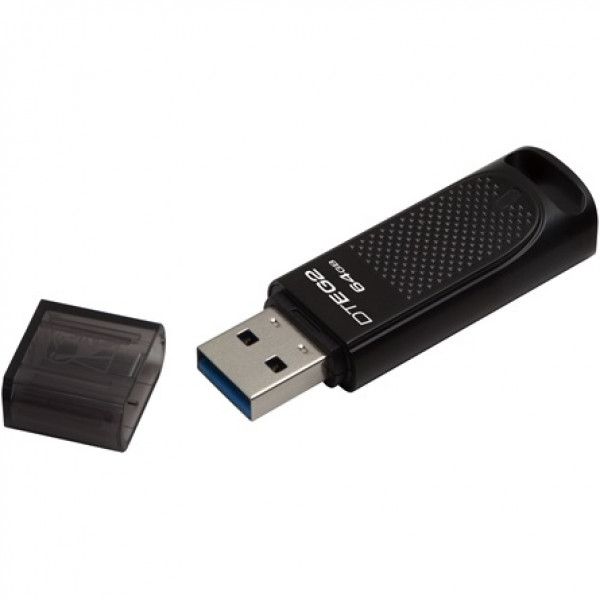 Kingston 64GB DataTraveler Elite G2 vízálló ütésálló USB 3.1 pendrive fekete