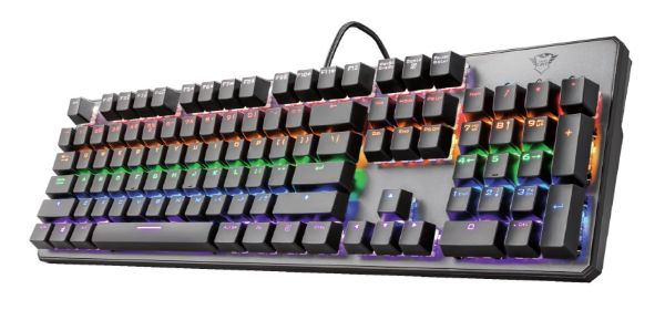 Trust Gaming GXT 865 Asta Mechanical billentyűzetfekete HU