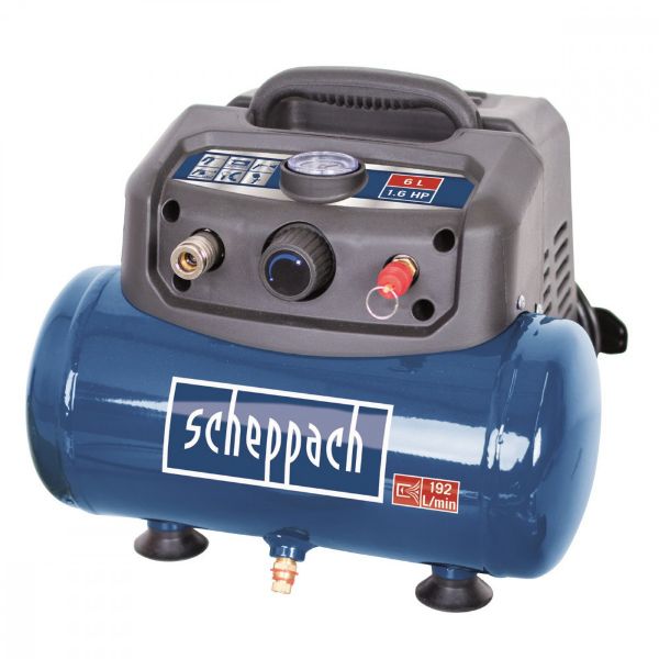 Scheppach HC06 olajmentes kompresszor 6l