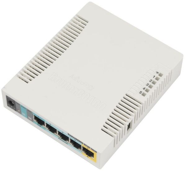 MikroTik RB951Ui-2HnD L4 128Mb 5x FE LAN router