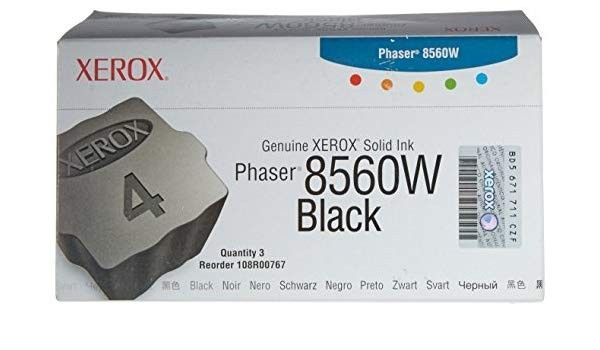 Xerox Phaser 8560 Ink stick Black 3db (Eredeti)